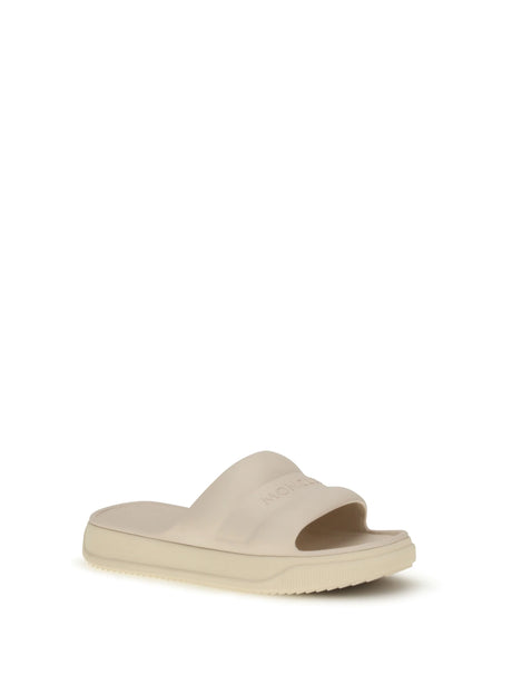 Moncler Altive Slippers - Light Beige
