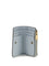Pinko Zip Card Holder - Light Blue Sky Blue-Antique Gold