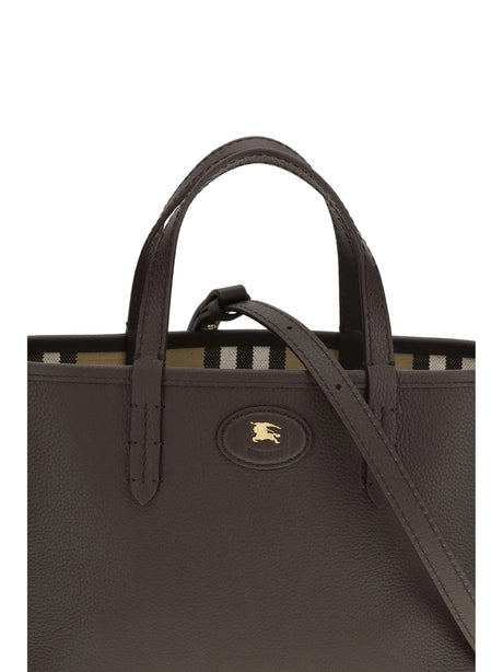 Burberry Bloomsbury Mini Reversible Tote Bag - Peat/Sand