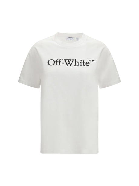 Off-White Big Logo Bookish T-shirt - White-Black