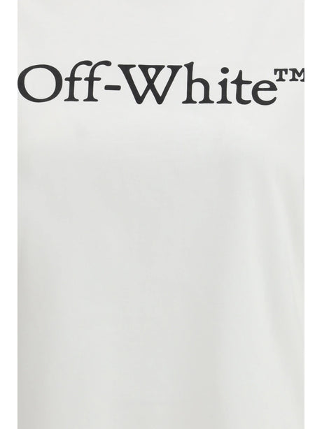 Off-White Big Logo Bookish T-shirt - White-Black