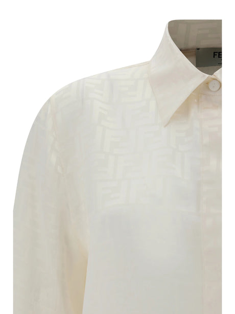 Fendi Silk Shirt - Penelope-Cream
