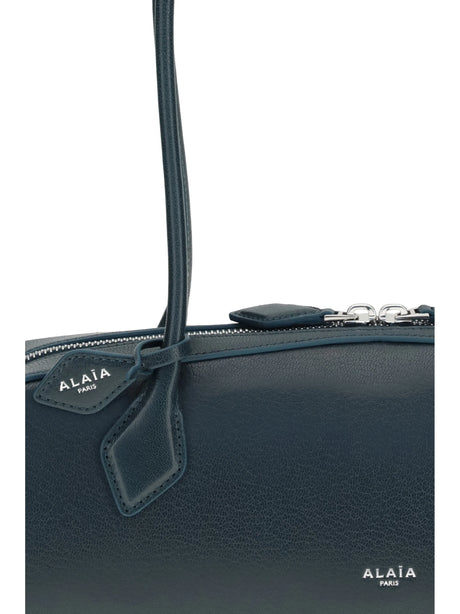 AlaïA Le Teckel Shoulder Bag - Bleu Paon