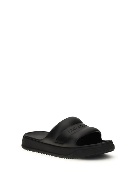 Moncler Altive Slippers - Black