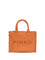 Pinko Canvas Tote Bag - Arancio Bruc.