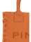 Pinko Canvas Tote Bag - Arancio Bruc.
