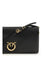 Pinko Love medium Clutch Bag - Black-Antique Gold