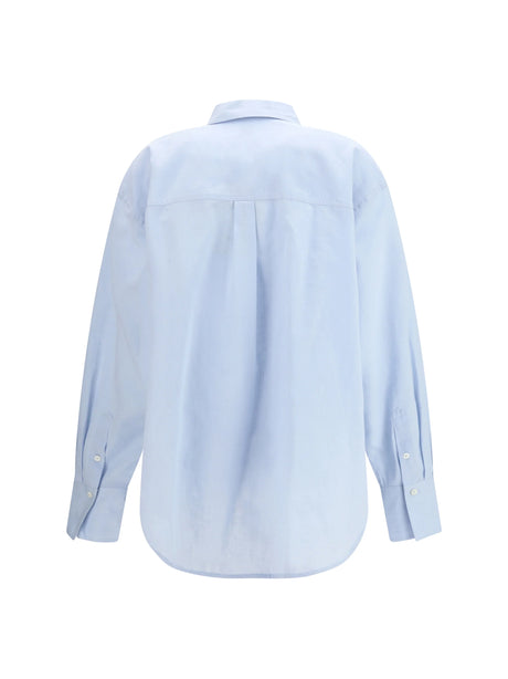 Toteme Oversized summer Shirt - Sky