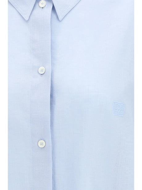 Toteme Oversized summer Shirt - Sky