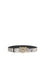 Pinko Python print Belt - Ivory/Black/Beige-Antique Gold