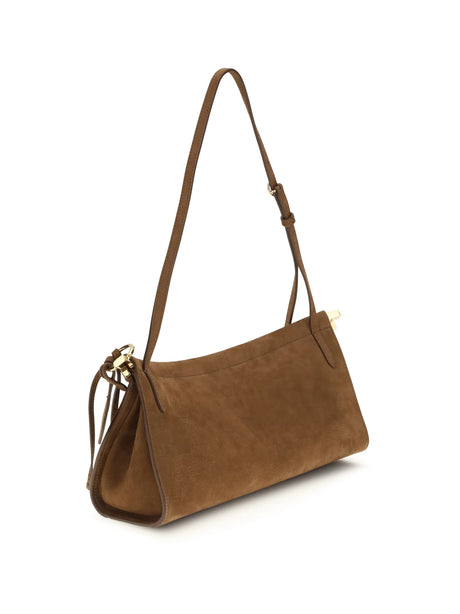 AlaïA East West Shoulder Bag - Terre D'Ombre