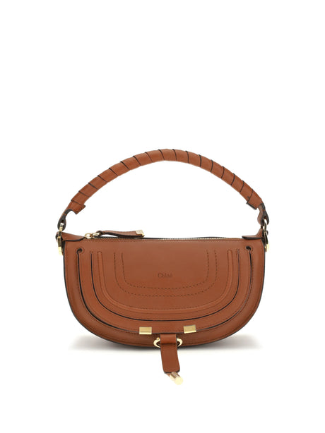 Chloé Marcie mini Shoulder Bag - Clay Brown
