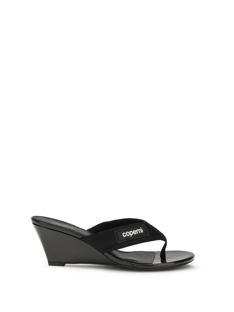 Coperni Lift flip-flop Sandals - Black