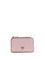 Pinko Zip Card Holder - Pink Light-Antique Gold