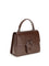 Pinko Shiny leather Love One Top mini Handbag - Burgundy Wine- Block Color