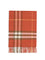 Burberry Cashmere Check Scarf - Roux Red