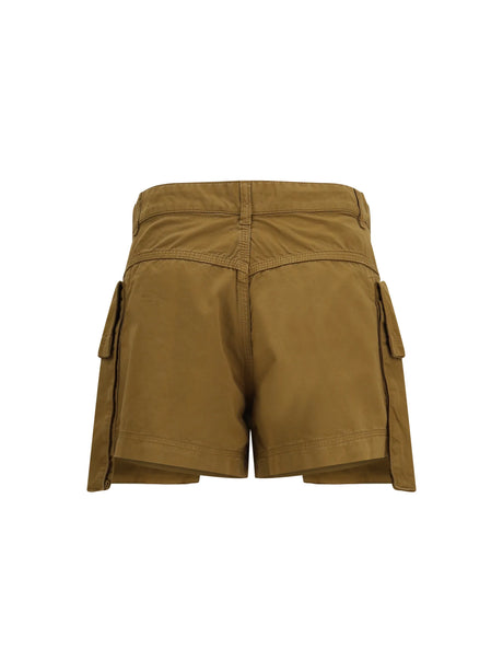 Pinko Kiwi cargo Shorts - Bronze