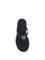 Versace Rubber Thong Sandals - Black Versace Gold