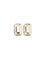 Self-Portrait Mottled gold Earrings