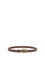 Pinko Love Berry Belt - Burgundy Wine-Antique Gold