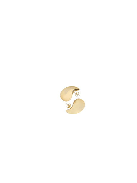 Bottega Veneta Drop Earrings - Yellow Gold
