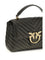 Pinko Love Lady Mini Handbag - Green Mud-Antique Gold