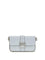 Pinko Baby Love Shoulder Bag - Light Blue Sky Blue-Old Silver