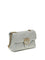 Pinko Love Classic leather Shoulder Bag - Grey Pearl-Antique Gold