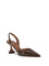 Amina Muaddi Holli slingback Pumps - Brown