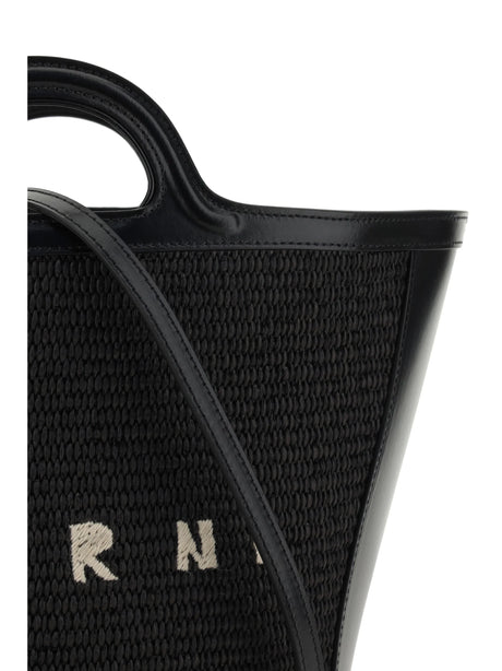 Marni Tropicalia Bucket Bag - Black