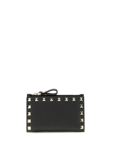 Valentino Garavani Leather Card holder - Black