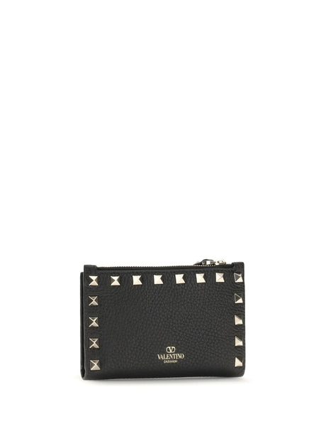Valentino Garavani Leather Card holder - Black