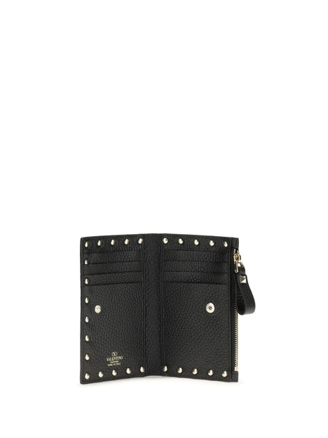 Valentino Garavani Leather Card holder - Black
