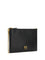 Pinko Leather Shoulder Bag - Black-Antique Gold