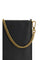Pinko Leather Shoulder Bag - Black-Antique Gold