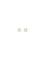 Fendi Forever Earrings - Gold Soft+Bianco