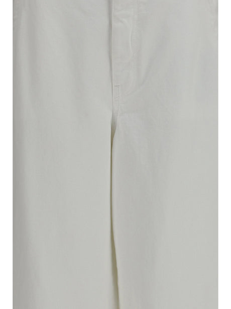 Brunello Cucinelli Cotton Pants - Natural
