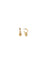 Versace Medusa head Drop Earrings - Versace Gold Crystal