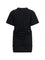 Pinko Short jersey Dress - Black Limousine