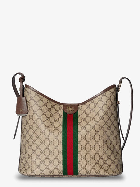 Gucci Ophidia GG fabric shoulder bag - Beige