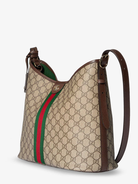 Gucci Ophidia GG fabric shoulder bag - Beige