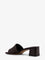 Bottega Veneta Leather heel sandals with Intrecciato motif - Fondant