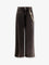 Pinko Lauryn bull denim jeans with removable jewel rope - Nero