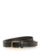 Saint Laurent Minimalist Belt In Smooth Leather - Black