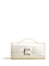 Roger Vivier Belle Vivier Clutch Bag In Gold Laminated Leather