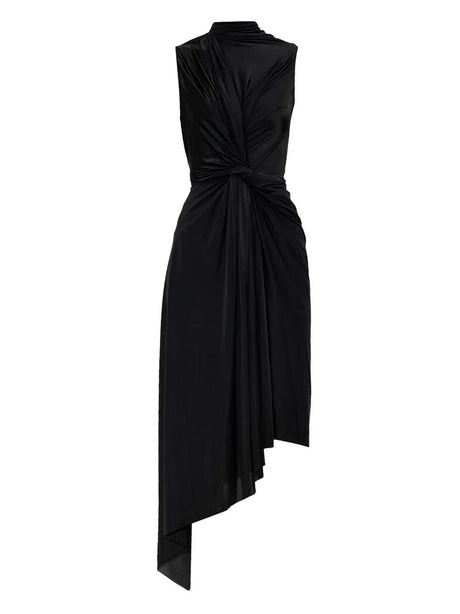 Balenciaga Asymmetric Dress - Black