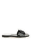 Valentino Garavani Vlogo Signature Slide Sandal - Black