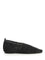 Toteme Woven Leather Ballerinas - Black