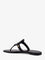 Tory Burch Miller leather thong sandals - Perfect Black