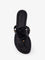 Tory Burch Miller leather thong sandals - Perfect Black